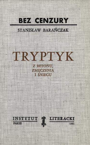 A Triptych of Concrete, Fatigue and Snow Tryptyk z Betonu, Zmęczenia i Śniegu