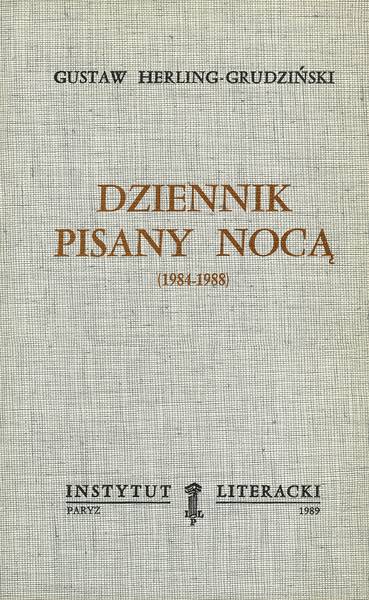 Diary Written at Night (1984-1988) Dziennik pisany nocą (1984–1988)