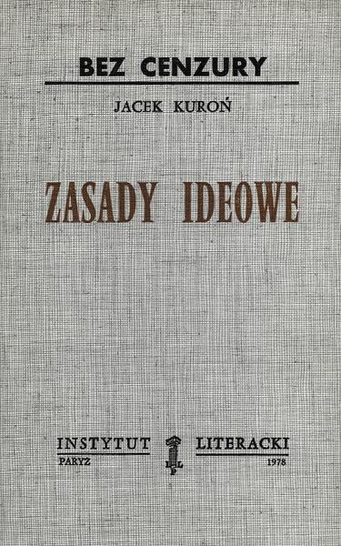 Ideological Principles Zasady Ideowe