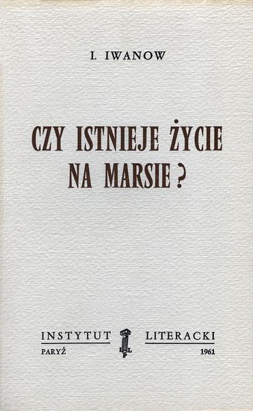 Is There Life on Mars? Czy Istnieje Życie Na Marsie?