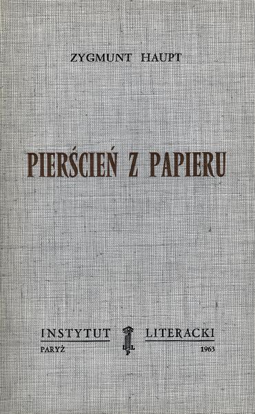 Paper Ring Pierścień z Papieru
