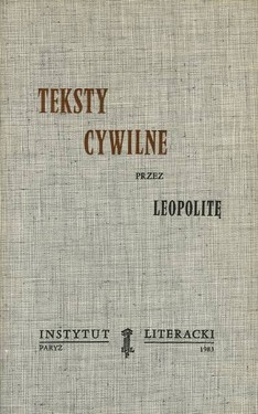 Civil Texts By Leopolita