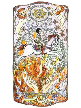 Glassless window-frame