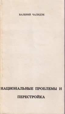 Natsional'nye problemy i perestroika