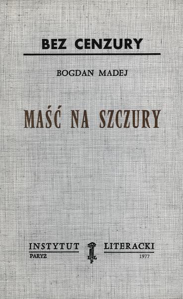 Rat Ointment Maść Na Szczury