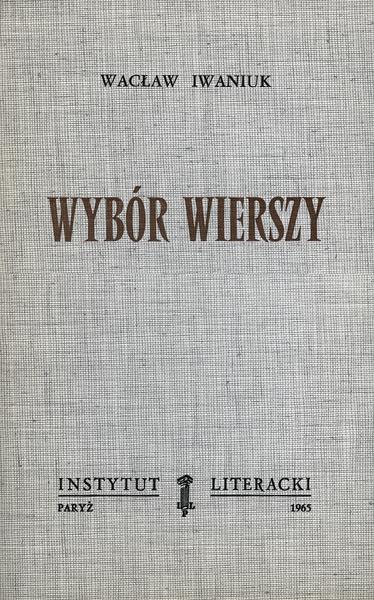 Selected Poems Wybór Wierszy