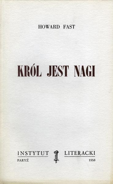 The Naked God Król Jest Nagi