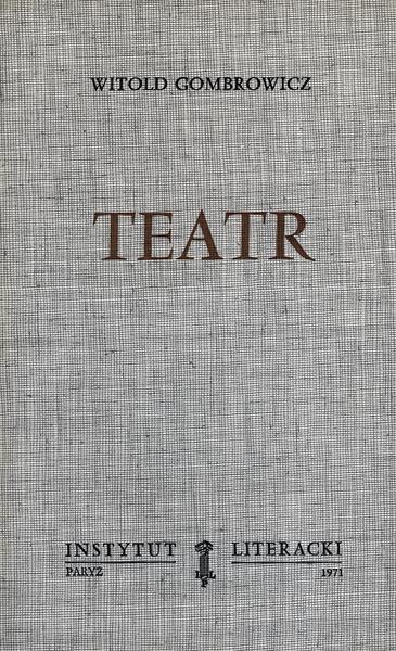 Theater Teatr. (Dzieła Zebrane, Tom V)